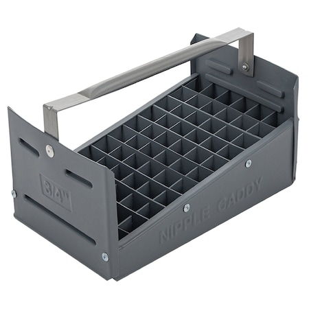 American Built Pro Nipple Caddy, 34 in Nipples  Polyethylene , 66 pc Capacity T1007 P1